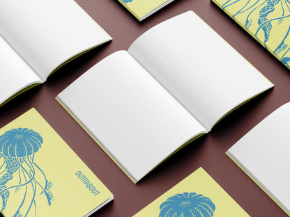 Sea Jelly A5 Creative Notebook