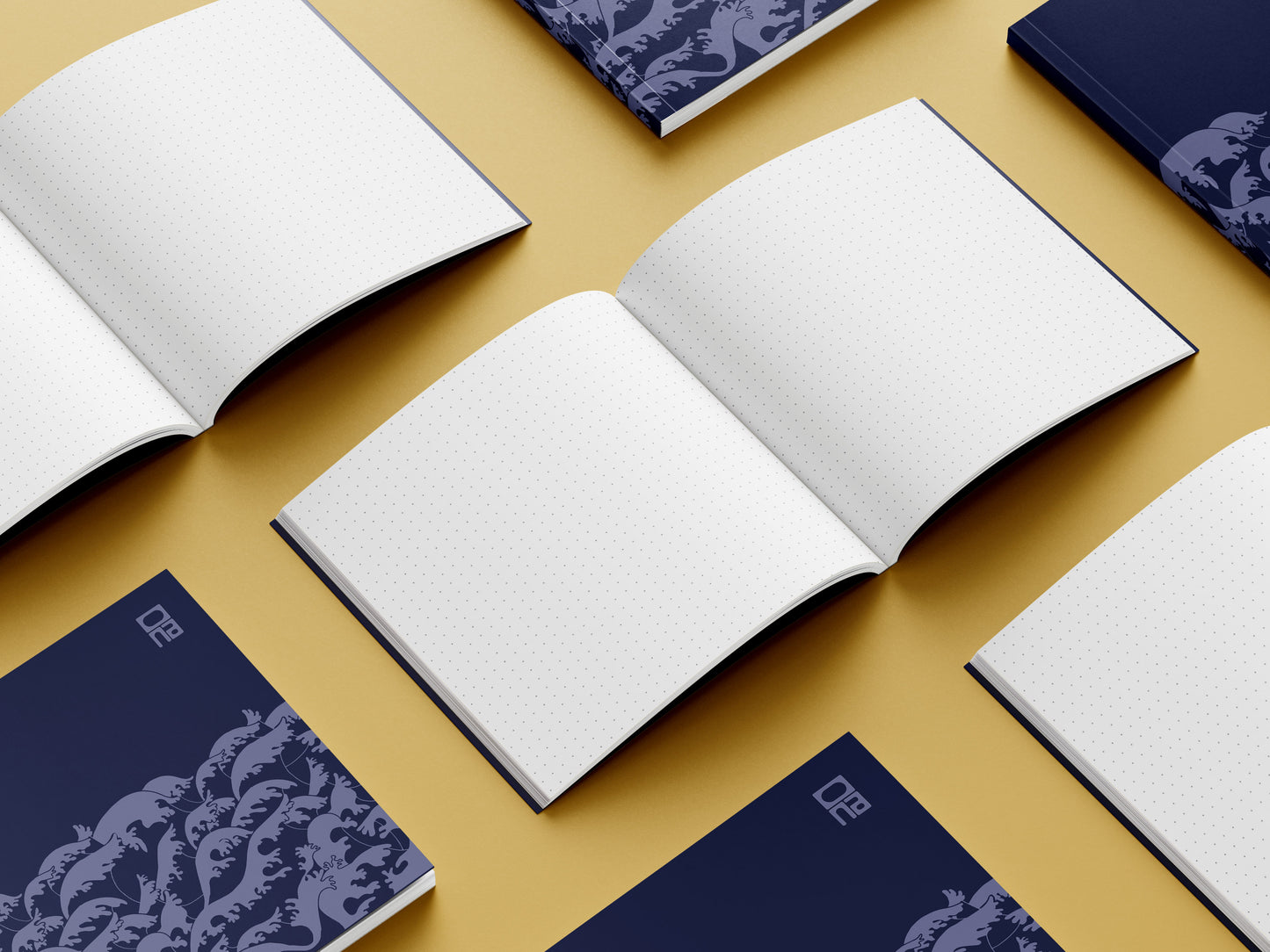 Wave A5 Square Creative Notebook